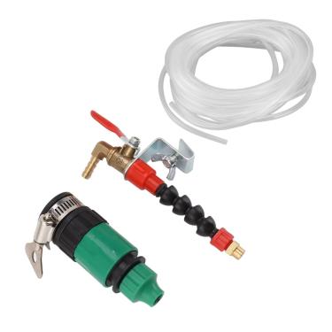 Imagem de de Nebulização da Máquina de Corte, Dispositivo de Remoção de Poeira da Máquina de Corte Aspersor de água Ajustável, Flexível, Aço Inoxidável, para Irrigação (Mangueira de água