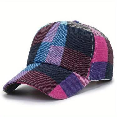 Imagem de Boné de beisebol com bloco de cores, chapéus masculinos, presentes par