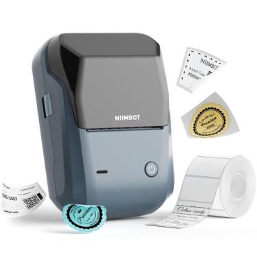 Imagem de Impressora Térmica Bluetooth NIIMBOT B1 para Etiquetas de Código de Ba