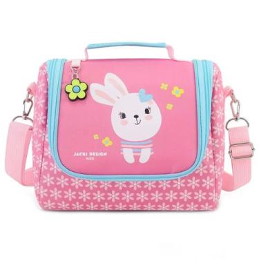 Imagem de Bolsa Lancheira Térmica Feminina Masculina Viagem Alça - Jacki Design,
