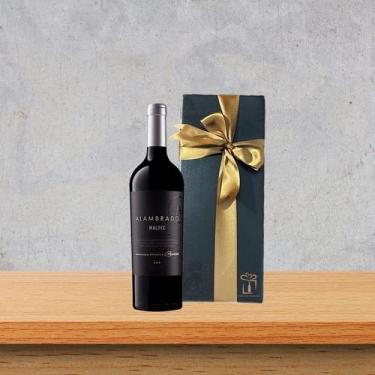 Imagem de Kit Vinho Alambrado  Para Ocasiões Especiais e Casamentos - G&O Group