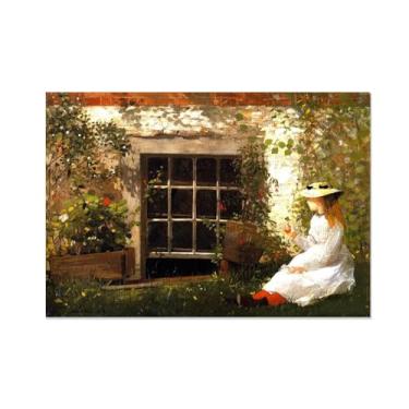 Imagem de FLUCK famosas pinturas a óleo reprodução, o trevo de quatro folhas pinturas a óleo grandes e modernas galeria de paisagens embrulhadas obras de arte giclée50 x 75 cm (20 x 30 in) sem moldura