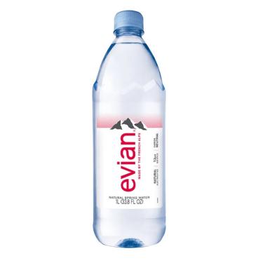 Imagem de Água Mineral Natural Sem Gás evian 1l