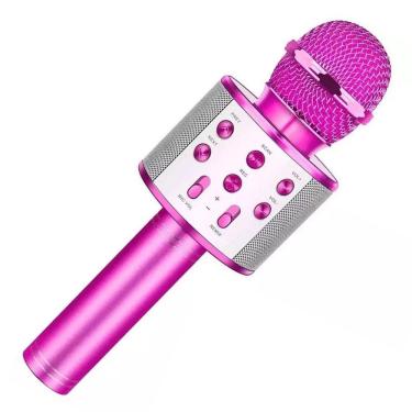 Imagem de Microfone Bluetooth Karaoke Youtuber Gravador Com Som Ws-858