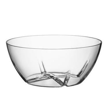 Imagem de Cuiynice Tigela de vidro para salada tigela para salada de frutas tigela grande simples para louça tigela para salada extra grande (tamanho único)