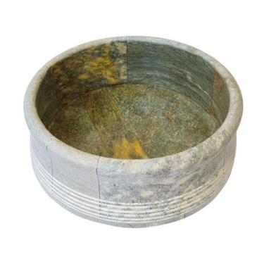 Imagem de Comedouro Grande Pedra Sabão Cachorro Mantém Água Fresca - Ô Bichim, N