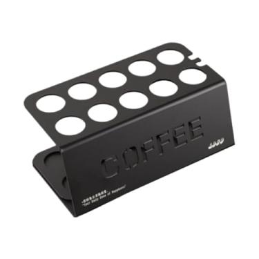 Imagem de Ｂｅｓｇａ Cantenha de café de dose única Tubos de vidro Tubos 10 Bolas Organizador Espresso Findes de vidro Rack para cafeteria de cozinha