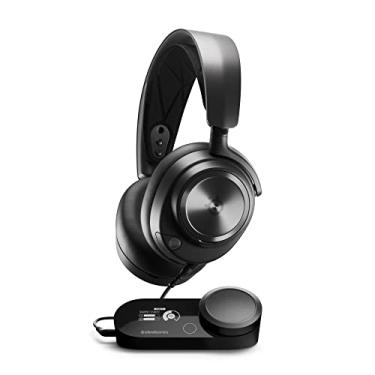 Imagem de SteelSeries Arctis Nova ProMulti-System Gaming Headset - Premium Hi-Fi Drivers - Hi-Res Audio - 360° Spatial Audio - GameDAC Gen 2 - ESS Sabre Quad-DAC - Stealth Retractable Mic - PC, PS5, PS4, Switch