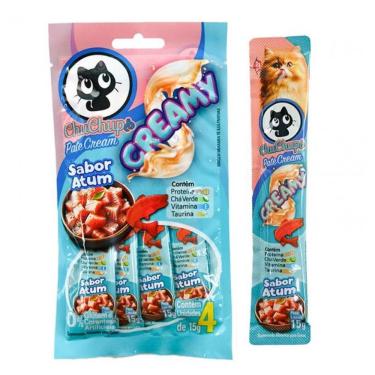 Imagem de Petisco Cremoso para Gatos Gatex Chuchups 4 Tubos 15g