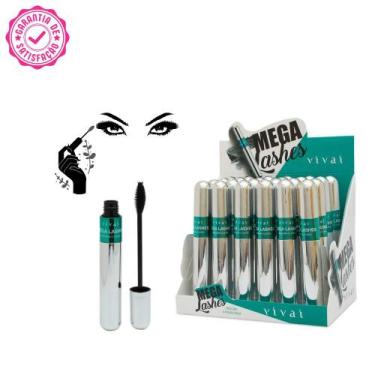 Imagem de Máscara de cílios Vivai mega lashes Look 2x1