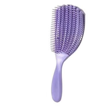 Imagem de Pente desembaraçador para cabelos cacheados | Dentes de nylon com pontas arredondadas | Estilo protetor seguro (02)