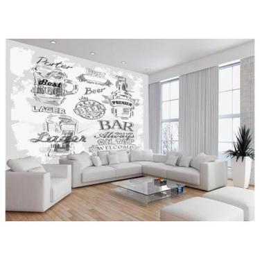 Imagem de Papel De Parede Estilo Lousa Bebdias Bar Drink 3,5M Lcb17 - Você Decor