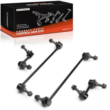 Imagem de A-Premium Conjunto de 4, kit de elos de barra estabilizadora dianteiros e traseiros, compatível com Nissan Sentra 2020 2021 2022 2023 2024