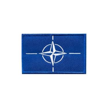 Imagem de Ruoming Ruoming 1 peça bandeira nacional 6 adesivos de ferro, 8 x 5 cm, adesivos bordados para roupas, bolsas (OTAN)