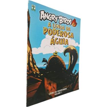 Imagem de Quadrinhos HQ Gibi Graphic Novel Formato 20x26 cm Lombada com Grampos Angry Birds A Lenda da Poderosa Águia Volume 1