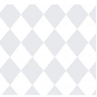Imagem de Papel De Parede Treboli Losangos Cinzas 5863 - Rolo 10m X 0,53m