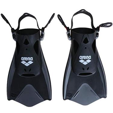 Imagem de arena Nadadeira Fitness Fin Preto/ Prata Tam P