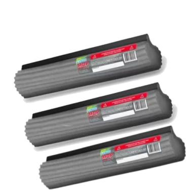 Imagem de Kit c/ 3 Refil para Mop Facil Rodo Limpeza Geral Plus Magico Lava e Seca PVA CLT-905