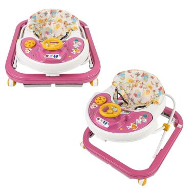 Imagem de Andador Infantil Sonoro Rosa  AND.98.002-05/9856