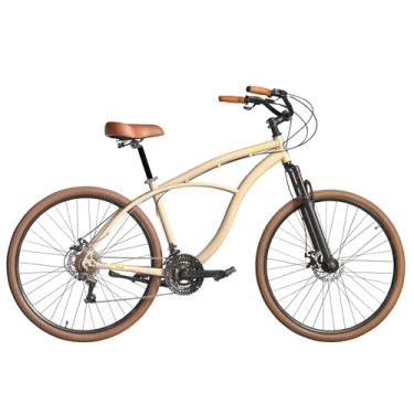 Imagem de Bicicleta BLITZ Aro 29 Terral Beach Cruiser Alumínio 21v Freio á Disco (Bege, 18)