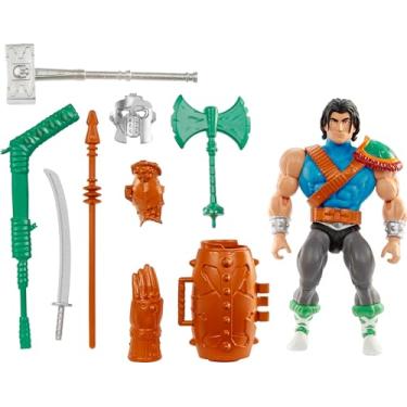 Imagem de Masters of the Universe Origins Turtles of Grayskull Casey Jones Action Figure Toy, 16 Articulations, Armor & Weapons, TMNT & Motu Crossover