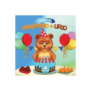 Imagem de Livro - Opostos: Aniversário de urso