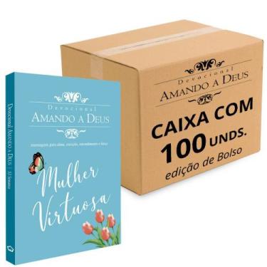Imagem de Devocional Amando a Deus Mulher Virtuosa Edição Bolso - Caixa 100 unds