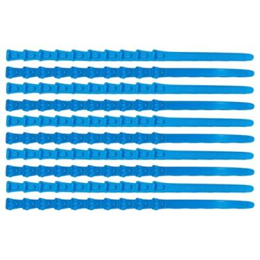 Imagem de IEUDNS 100x Anéis de Pernas de Frango Numerados Etiquetas de Identificação de Aves Anéis de Pés de Aves Ajustáveis ​​Multifuncionais para Galinhas e Patos, Azul