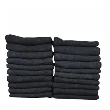 Imagem de Pano De Prato Grande PRETO Pé De Galinha Kit Com 05,10,20 ou 30 Unidades(20)