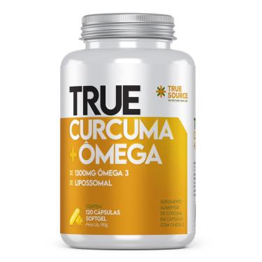Imagem de Curcuma + Ômega Lipossomal True Source 120 cápsulas