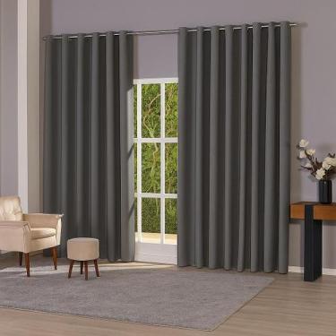 Imagem de Cortina Blackout Tecido Grosso Variações de Cores e Tamanhos - Lenharo