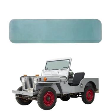 Imagem de Vidro Parabrisa Verde Fixo Willys Willys Cj2a Cj3a 1946 a 1952