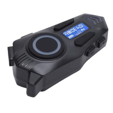 Imagem de Zopsc Fone de Ouvido para Capacete, Fone de Ouvido para Motocicleta à Prova D'água Com Bluetooth 5.4, Bateria de 40H, Cancelamento de Ruído, Som HiFi para Chamadas de Música