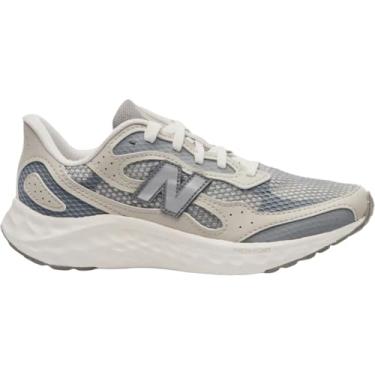 Imagem de Tenis New Balance Fresh Foam Arishiv4 Feminino, Branco Off/Cinza, 36