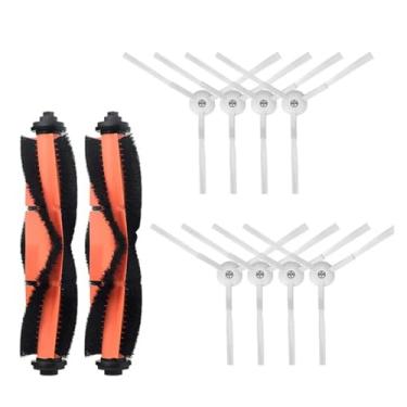 Imagem de New Main Brush Side Brush Filter Kits Compatible With Xiaomi Mijia G1 MJSTG1 Vacuum Cleaner Vacuum-Mop Essential(Orange)
