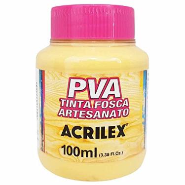 Imagem de Tinta PVA Fosca para Artesanato Acrilex 100 ml Camurça - 525