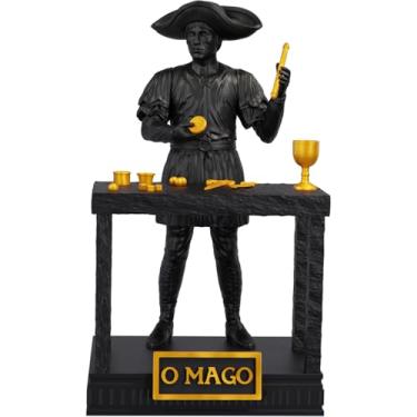 Imagem de Estátua O mago - Arcano Maior de Tarot (Cor Aurum Noctis)