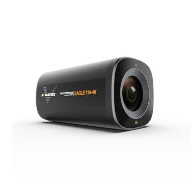 Imagem de AVMATRIX Eagle T10-4K Câmera de transmissão ao vivo 4K, zoom óptico de 10x ToF, 75,4° de largura, USB 3.0 e saída HDMI, 1080P60/2160P30, retrato/paisagem para equipes OBS Zoom YouTube, Twitch Facebook