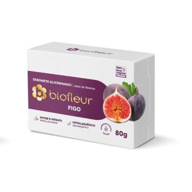Imagem de Sabonete Glicerinado Biofleur Figo 80g