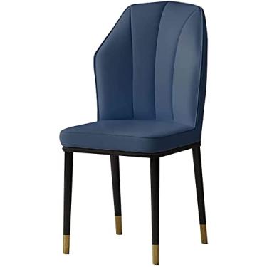 Imagem de Cadeira de jantar, cadeiras de recepção de escritório, conjunto de cadeiras de jantar de negócios, cozinha, sala de jantar, moderno, assento macio, cadeiras de sala de estar, à prova d'água, cadeira