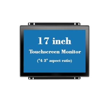 Imagem de Monitor de tela táctil capacitiva de quadro aberto de 17 polegadas, resolução de 1280x1024, montagem de painel VESA +, para quiosco, automação, POS, venda automática, trabalho de 7x24h