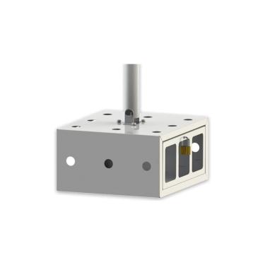 Imagem de Suporte de Teto p/ Projetor 50-100cm Branco