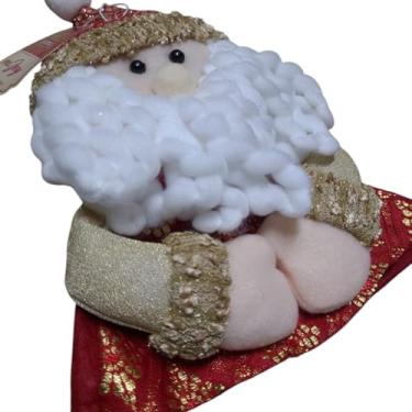 Imagem de enfeite de porta decoração de natal papai noel