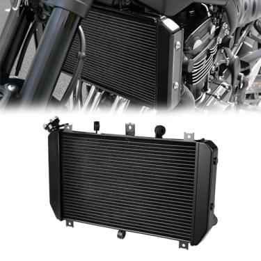 Imagem de CHIFUN Radiador de motocicleta Refrigerador de alumínio do motor compatível com KAWASAKI Z900RS Z900 RS 2017-2023