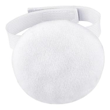 Imagem de harayaa Almofada de espuma para linfedema com alça, enchimento de espuma, almofada para tornozelo, para áreas inchadas do maléolo, suporte para o tornozelo.