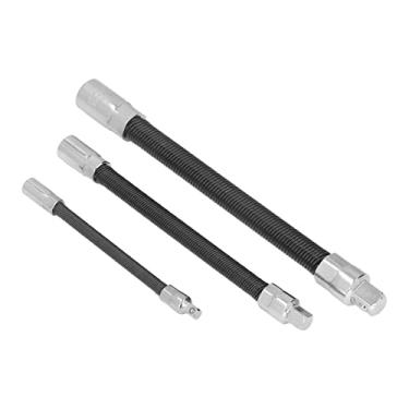 Imagem de Zerodis Barra de Extensão de Soquete Flexível Suprimentos Industriais Ferramentas Industriais Outras Ferramentas Manuais Outro Conjunto Manual de 3 Peças para Chave Elétrica Ideal para Espaços