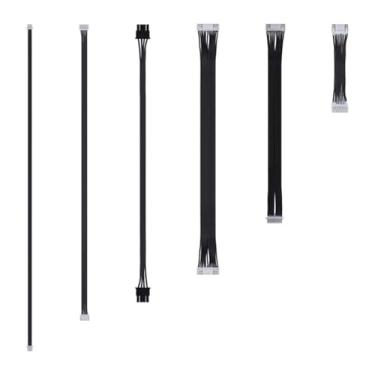 Imagem de Hyuduo Substituição do Kit de Cabos AMS para H2D AMS 2 Pro Fios Flexíveis Anti-torção Com 6 Cabos Essenciais para Manutenção de Impressoras 3D e Alimentação Ininterrupta