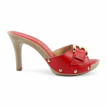 Imagem de Tamanco Tchocco Salto Fino com Fivela-Feminino