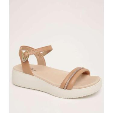 Imagem de Sandália Feminina Flatform Modare-57028, Bege, 37