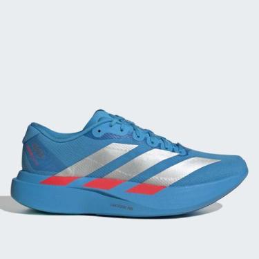 Imagem de Tênis Adidas Adizero Evo Sl Masculino, Azul, Prata, 40
